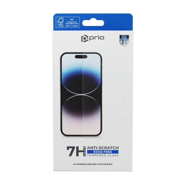 Iphone 15 Pro Max/15 Plus Panssarilasi - prio Anti-Scratch