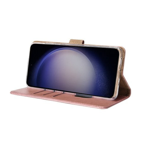 Rixus-lompakkokotelo Samsung Galaxy A36 / A37 -puhelimille – pinkki