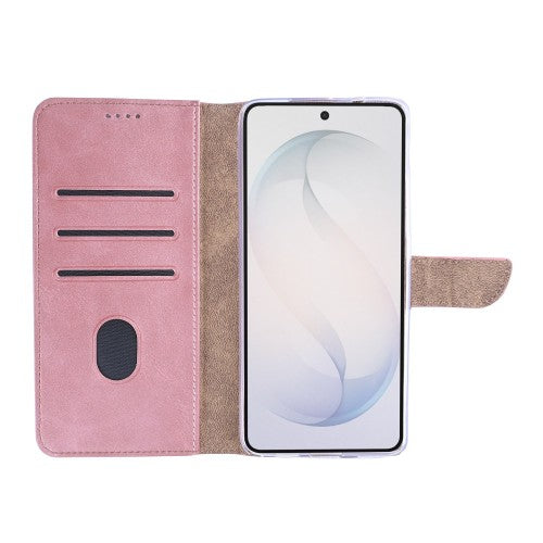 Rixus-lompakkokotelo Samsung Galaxy S26 – Pinkki