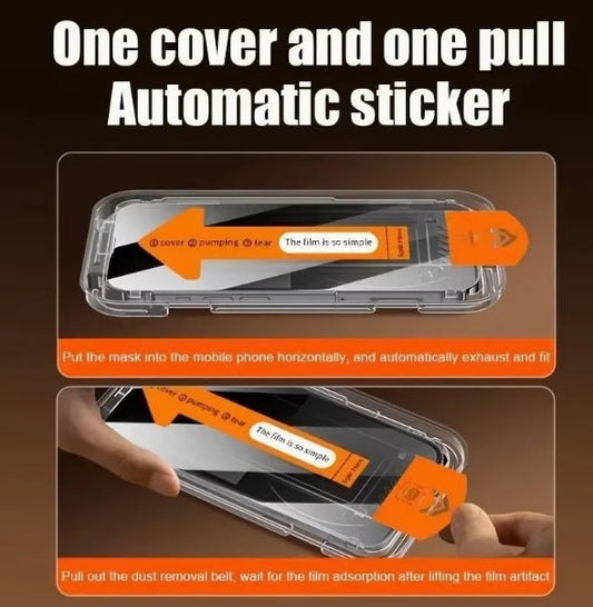 iPhone 16 Pro Panssarilasi - Asennuskehikko mukana
