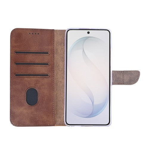 Rixus-lompakkokotelo Samsung Galaxy S26 Ultra – ruskea