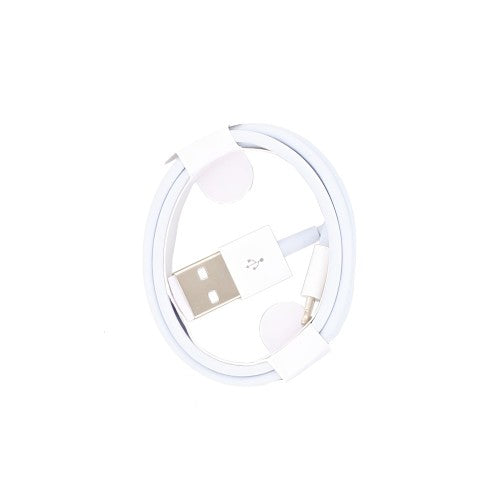 USB-A–Lightning-lataus- ja tiedonsiirtokaapeli Apple iPhonelle, 1 m – valkoinen