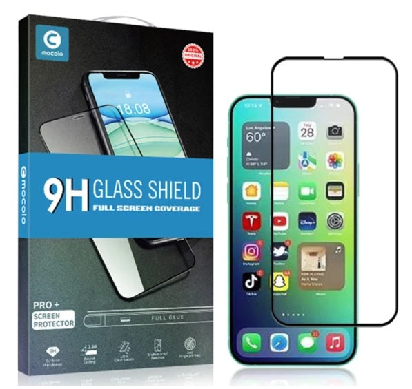 Iphone 14 Panssarilasi - Mocolo mustat reunat