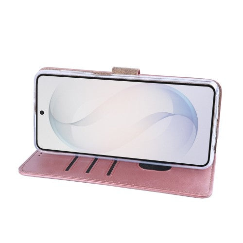 Rixus-lompakkokotelo Samsung Galaxy S26 – Pinkki