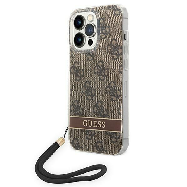 GUESS iPhone 14 Pro Max Suojakuori - Ruskea