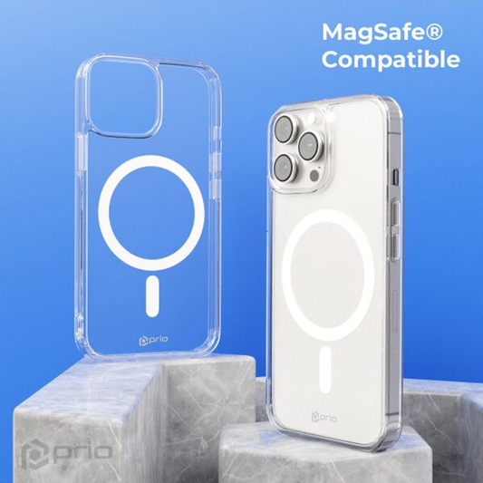 iPhone 15 Pro Max Prio Läpinäkyvä Suojakotelo MAG
