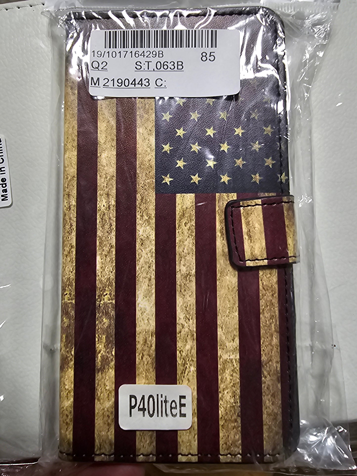 Huawei P40 Lite E Suojakuori - Amerikan lippu