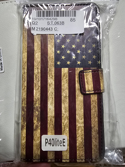 Huawei P40 Lite E Suojakuori - Amerikan lippu